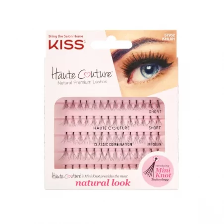 Jednotlivé umělé řasy Haute Couture KISS - 70 ks