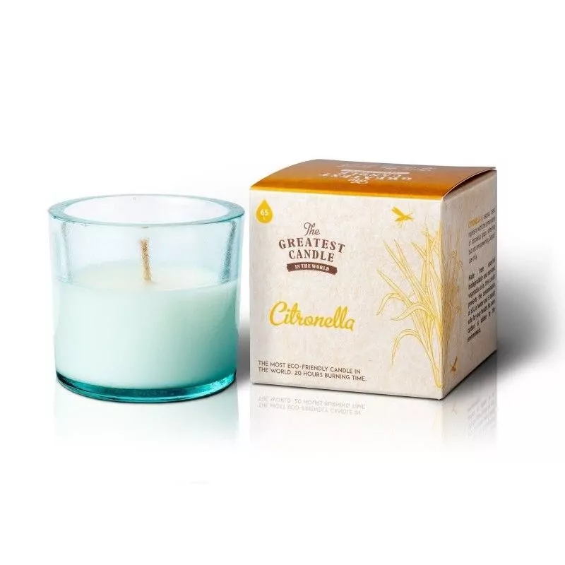 Vonná svíčka ve skle s aroma citronely The Greatest Candle - 130 g Vonná svíčka ve skle s aroma citronely The Greatest Candle - 130 g