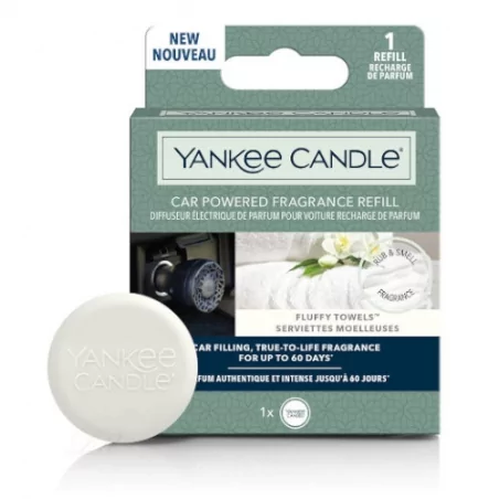 Náplň do difuzéru do zásuvky auta Car Powered Fluffy Towels Yankee Candle - 1 ks
