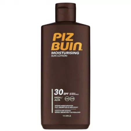 Hydratační mléko na opalování SPF 30 (Moisturizing Sun Lotion) Piz Buin - 200 ml