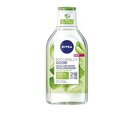 Micelární voda pro všechny typy pleti Naturally Good Nivea - 400 ml