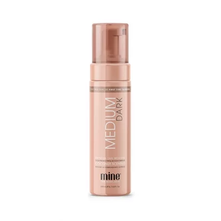 Samoopalovací pěna středně tmavá Medium Dark (Tanning Foam) Minetan - 200 ml
