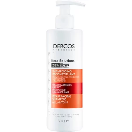 Obnovující šampon pro suché a poškozené vlasy Dercos Kera-Solutions (Resurfacing Shampoo) Vichy - 250 ml