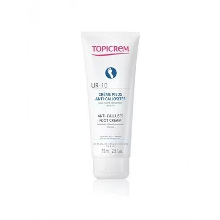 Obnovující krém na nohy UR10 (Anti Calluses Foot Cream) Topicrem - 75 ml