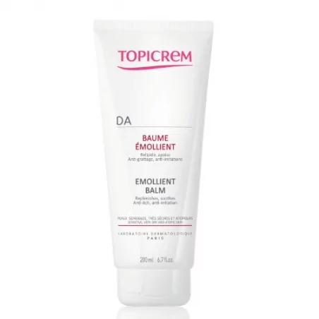 Tělový balzám pro suchou, citlivou a atopickou pokožku DA (Emollient Balm) Topicrem - 200 ml