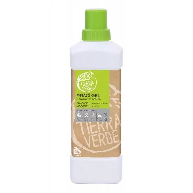 Prací gel na funkční prádlo Tierra Verde - 1000 ml Prací gel na funkční prádlo Tierra Verde - 1000 ml