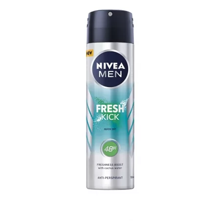 Antiperspirant ve spreji Men Fresh Kick (Anti-perspirant) Nivea - 150 ml