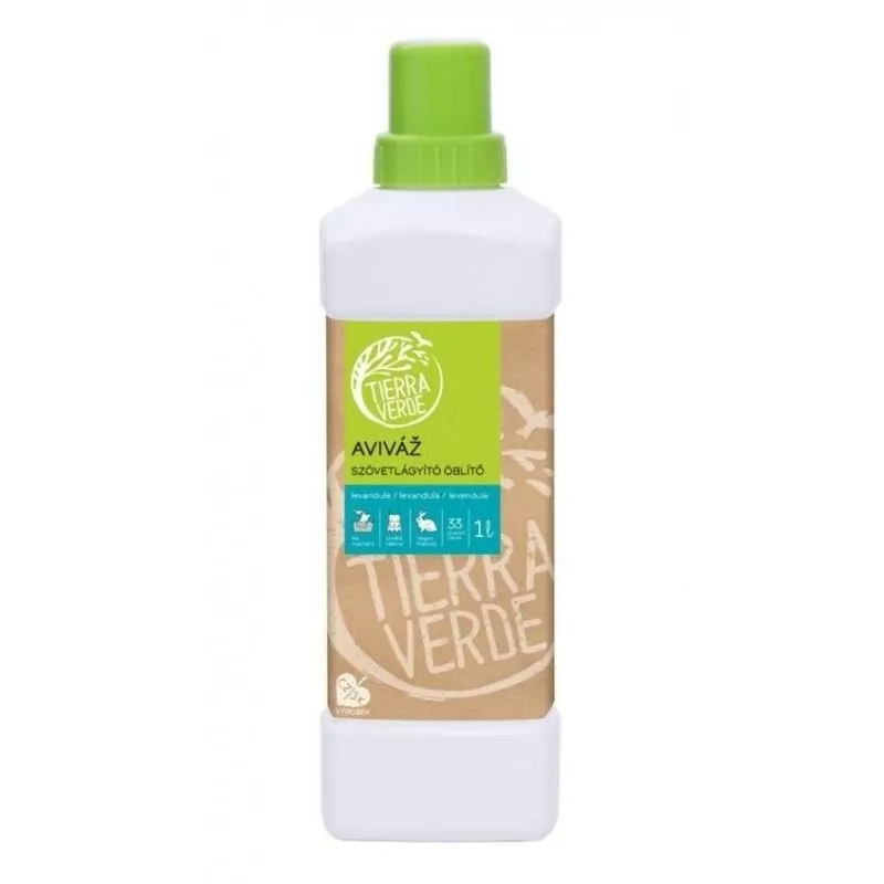 Aviváž s levandulí pro zjemnění syntetického prádla Tierra Verde - 1000 ml Aviváž s levandulí pro zjemnění syntetického prádla Tierra Verde - 1000 ml
