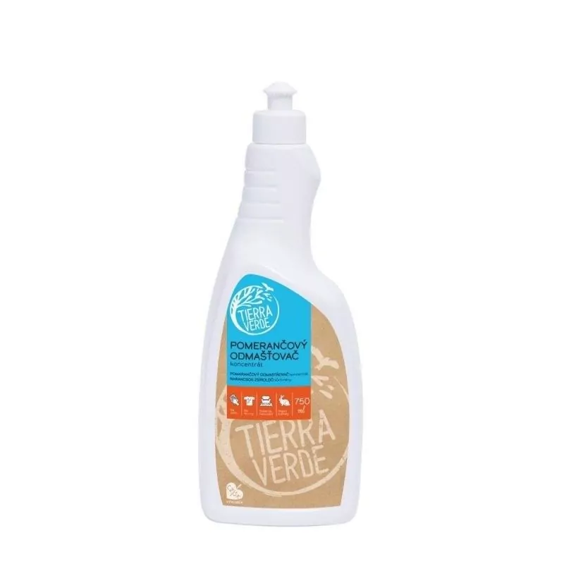 Pomerančový odmašťovač (koncentrát) Tierra Verde - 750 ml Pomerančový odmašťovač (koncentrát) Tierra Verde - 750 ml