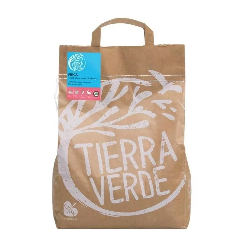 BIKA - jedlá soda (bikarbona) Tierra Verde - 5 kg BIKA - jedlá soda (bikarbona) Tierra Verde - 5 kg