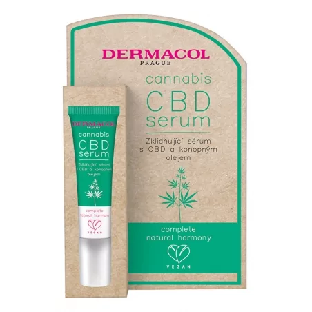 Zklidňující pleťové sérum s CBD a konopným olejem Cannabis (CBD Serum) Dermacol - 12 ml