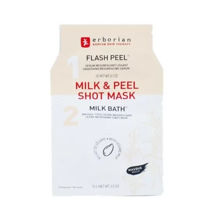 Vyživující pleťová maska (Milk & Peel Shot Mask) Erborian - 18 g