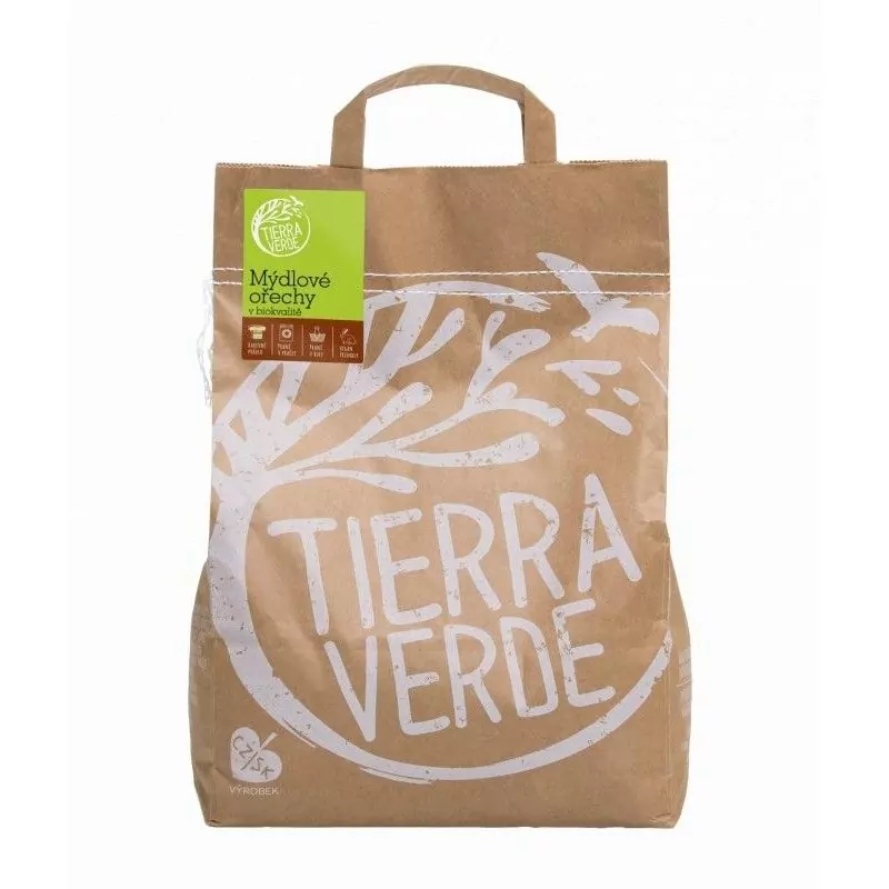 Mýdlové ořechy na praní BIO Tierra Verde - 1 kg Mýdlové ořechy na praní BIO Tierra Verde - 1 kg