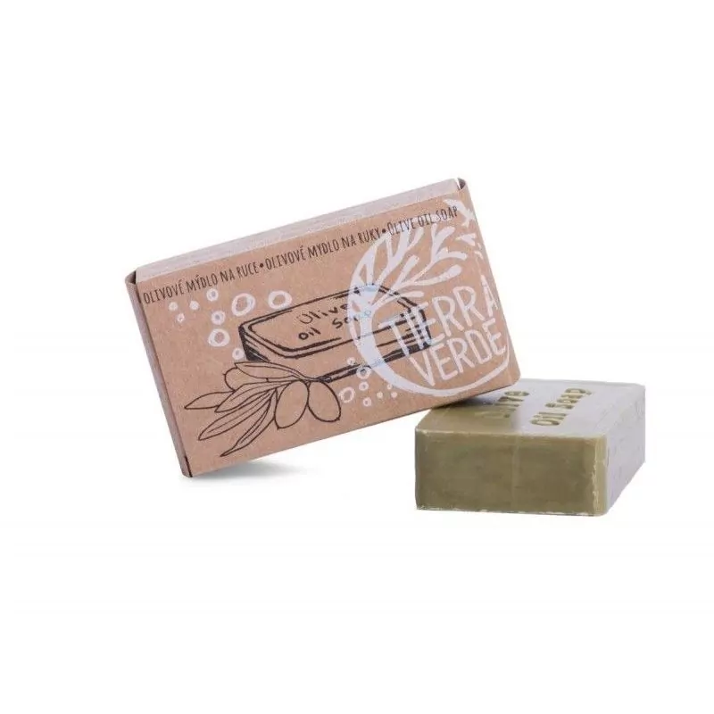 Tierra Verde Olivové mydlo na ruky - 100 g - bez palmového oleja Tierra Verde Olivové mydlo na ruky - 100 g - bez palmového oleja