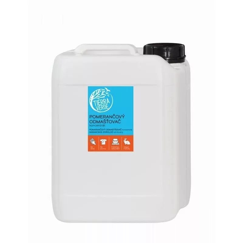 Pomerančový odmašťovač (koncentrát) Tierra Verde - 5000 ml Pomerančový odmašťovač (koncentrát) Tierra Verde - 5000 ml
