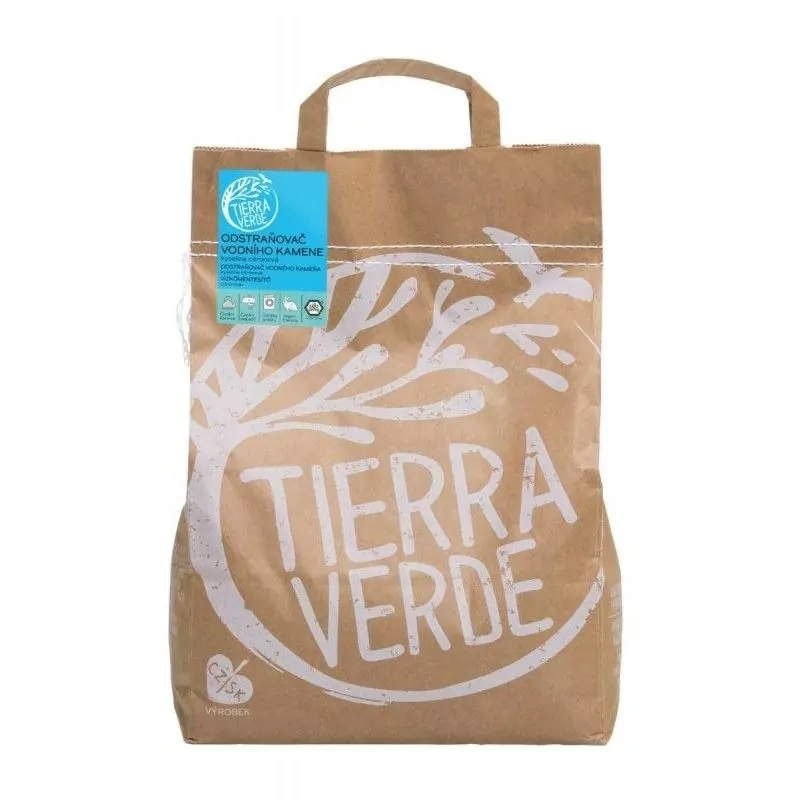 Odstraňovač vodního kamene (koncentrovaný a vysoce účinný) Tierra Verde - 5 kg Odstraňovač vodního kamene (koncentrovaný a vysoce účinný) Tierra Verde - 5 kg