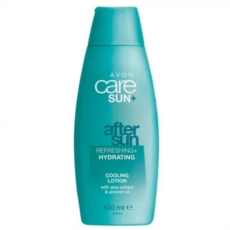 Hydratační tělové mléko po opalování s aloe a mandlovým olejem Care Sun+ (Cooling Lotion) Avon - 400 ml