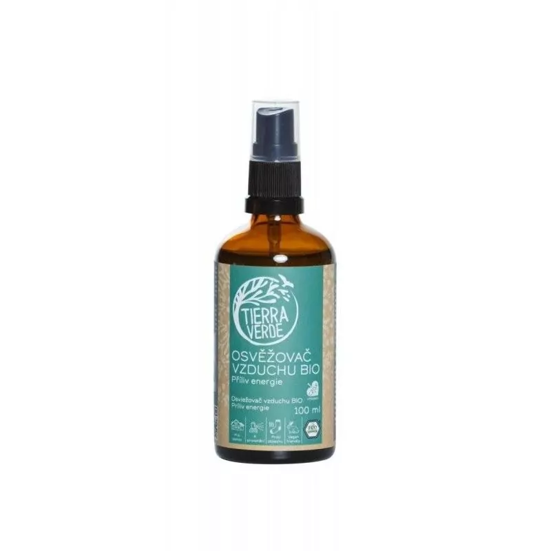 Osvěžovač vzduchu "Příliv energie" BIO Tierra Verde - 100 ml Osvěžovač vzduchu "Příliv energie" BIO Tierra Verde - 100 ml