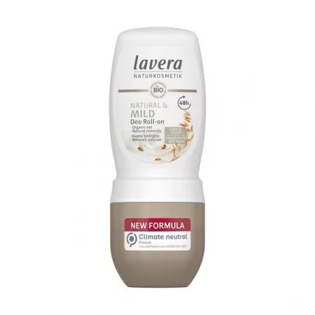 Kuličkový deodorant s výtažky z ovsa Mild (Deodorant Roll-on) Lavera - 50 ml