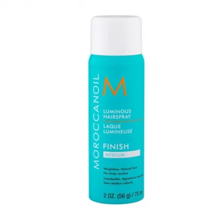Lak na vlasy se středně silnou fixací pro ženy Luminous (Hairspray Finish Medium) Moroccanoil - 75 ml