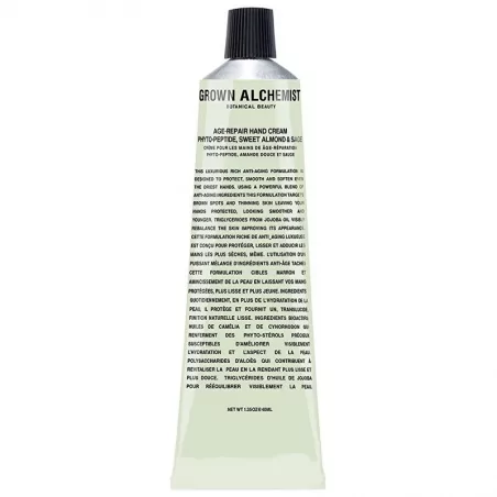 Omlazující krém na ruce Phyto-Peptide, Sweet Almond, Sage (Age-Repair Hand Cream) Grown Alchemist - 40 ml