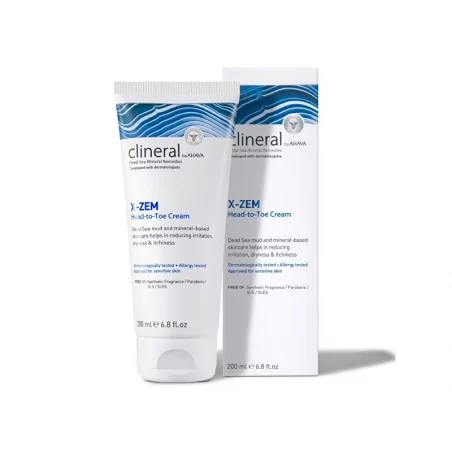 Intenzivní celotělový krém Clineral X-ZEM (Head-to-Toe Cream) AHAVA - 200 ml