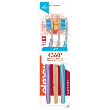Zubní kartáček Super Soft Multipack Elmex - 3 ks