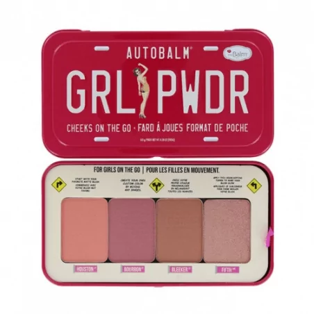 Paletka tvářenky a rozjasňovač GRL PWDR theBalm - 8 g