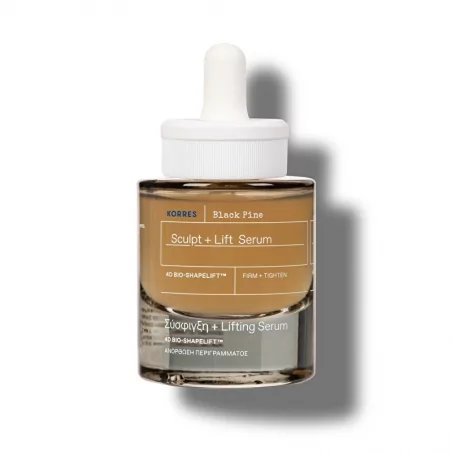 Pleťové sérum Black Pine (Sculpt + Lift Serum) Korres - 30 ml
