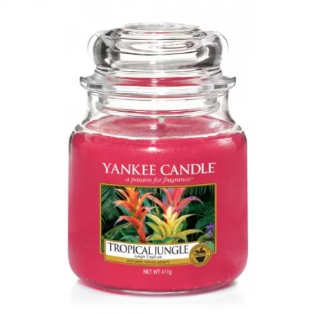 Aromatická svíčka střední Tropical Jungle Yankee Candle - 411 g