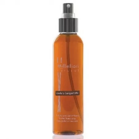 Bytový sprej Natural Santalové dřevo a bergamot Millefiori Milano - 150 ml