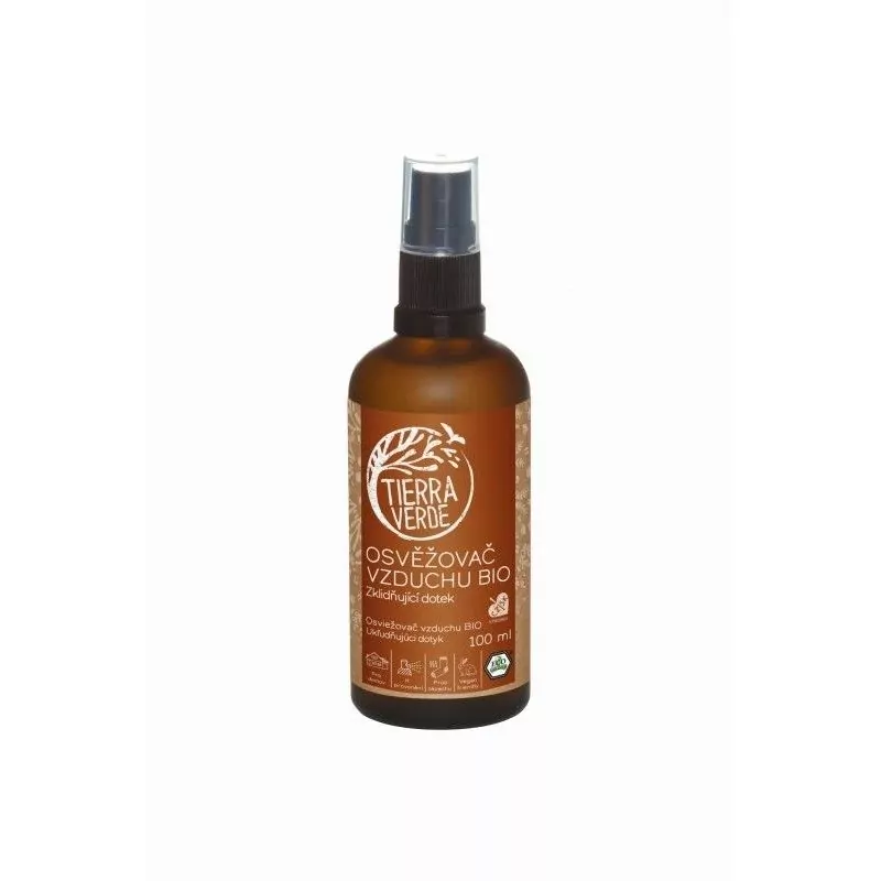 Osvěžovač vzduchu "Zklidňující dotek" BIO Tierra Verde - 100 ml Osvěžovač vzduchu "Zklidňující dotek" BIO Tierra Verde - 100 ml