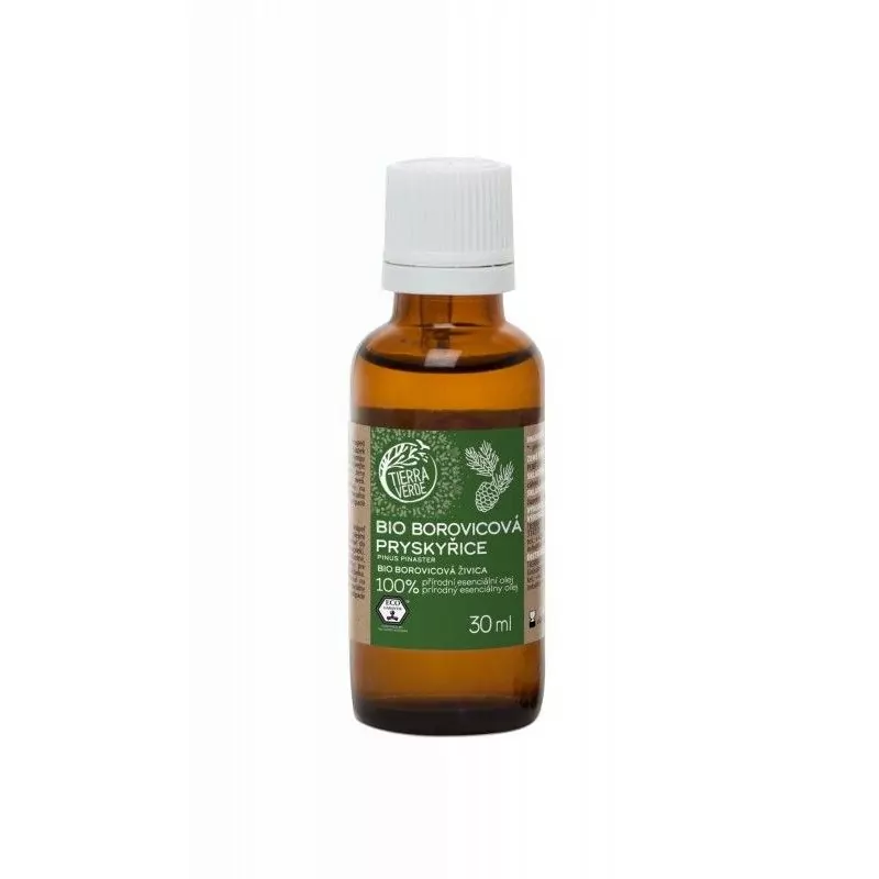 Esenciálny olej s vôňou borovicovej živice BIO Tierra Verde - 30 ml Esenciálny olej s vôňou borovicovej živice BIO Tierra Verde - 30 ml