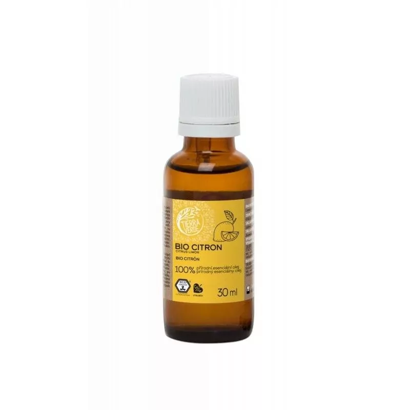 Esenciální olej s vůní citronu BIO Tierra Verde - 30 ml Esenciální olej s vůní citronu BIO Tierra Verde - 30 ml