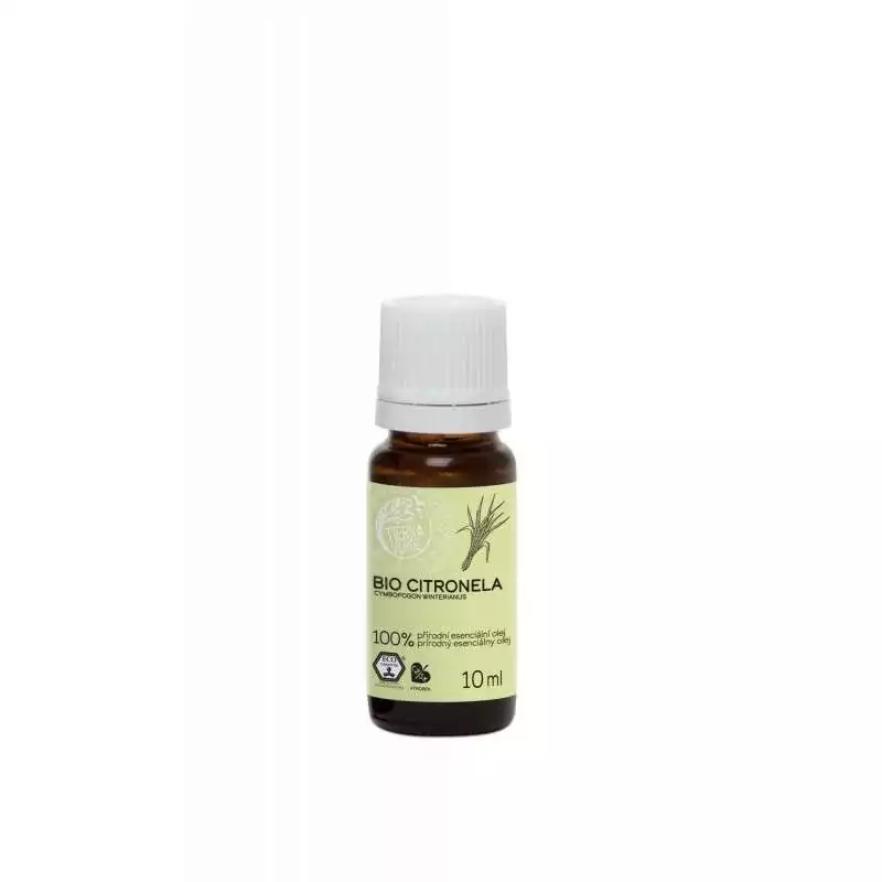 Esenciální olej Citronela BIO - 10 ml - silné repelentní účinky Esenciální olej Citronela BIO - 10 ml - silné repelentní účinky
