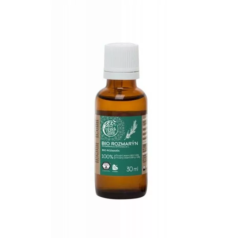 Esenciální olej s vůní rozmarýnu BIO Tierra Verde - 30 ml Esenciální olej s vůní rozmarýnu BIO Tierra Verde - 30 ml