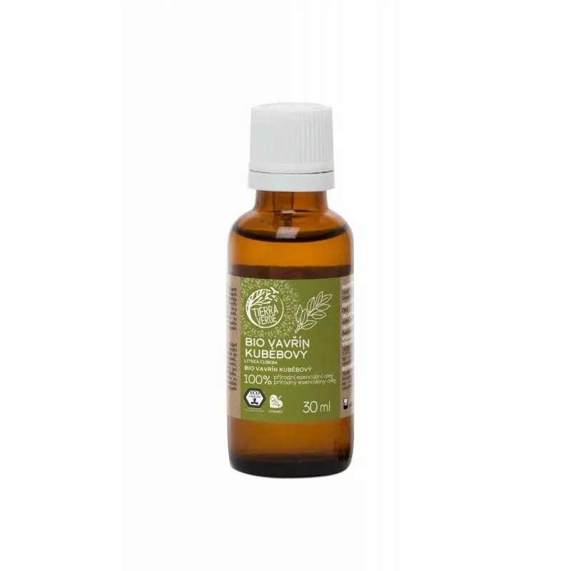 Esenciální olej s vůní vavřínu kubébovského BIO Tierra Verde - 30 ml Esenciální olej s vůní vavřínu kubébovského BIO Tierra Verde - 30 ml