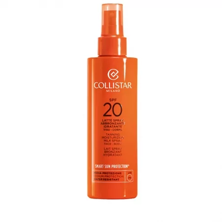 Ochranné mléko ve spreji urychlující proces opalování SPF 20 (Tanning Moisturizing Milk Spray) Collistar - 200 ml