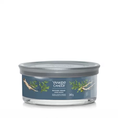 Aromatická svíčka Signature tumbler střední Bayside Cedar Yankee Candle - 340 g