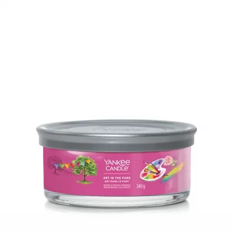 Aromatická svíčka Signature tumbler střední Art in the Park Yankee Candle - 340 g