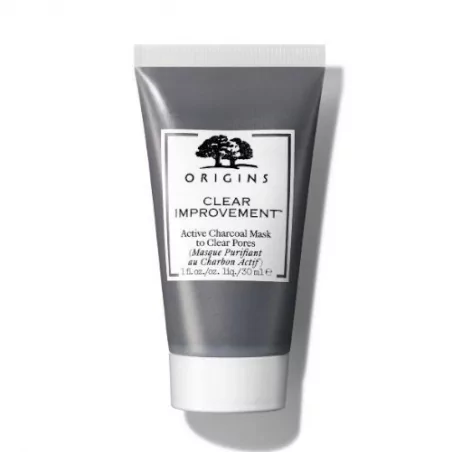 Čisticí pleťová maska s aktivním uhlím Clear Improvement™ (Active Charcoal Mask To Clear Pores) Origins - 30 ml