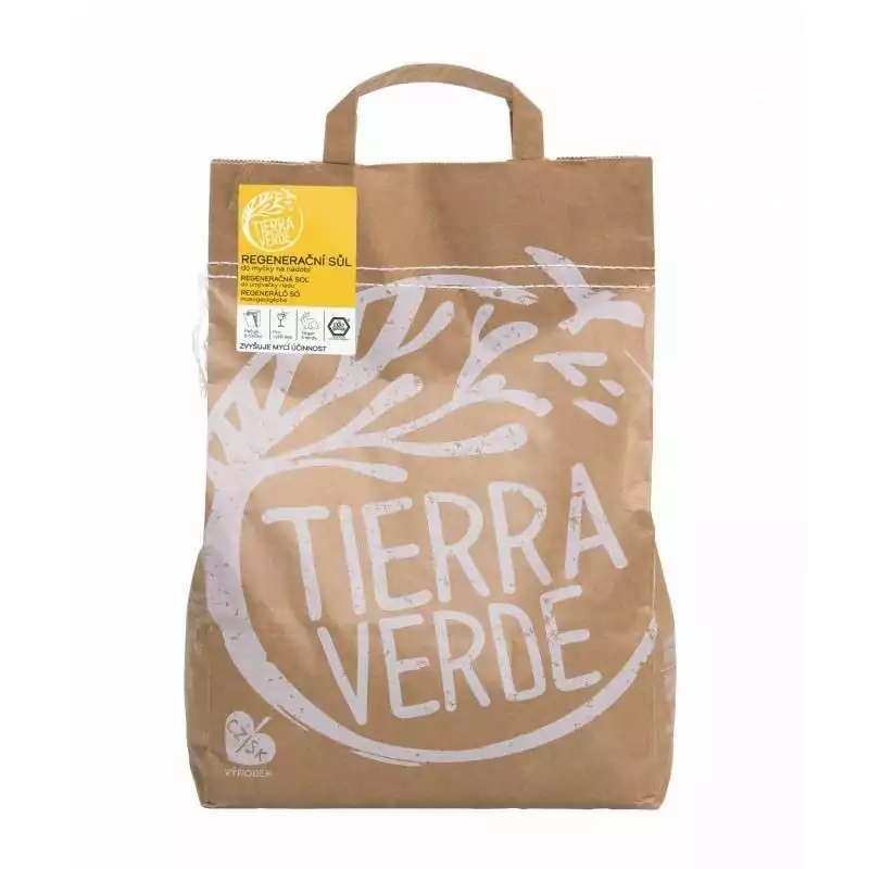 Sůl do myčky zabraňující usazování kamene "Inovace" Tierra Verde - 5 kg Sůl do myčky zabraňující usazování kamene "Inovace" Tierra Verde - 5 kg