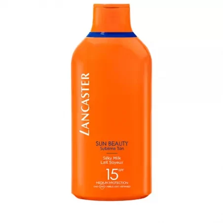 Mléko na opalování SPF 15 Sun Beauty (Silky Milk) Lancaster - 400 ml