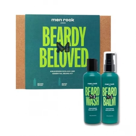 Dárková sada péče o vousy Sicilian Lime (Beard Duo Kit) Men Rock London