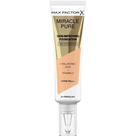 Hydratační make-up Miracle Pure (Skin-Improving Foundation) Max Factor / Odstín: 30 Porcelain - 30 ml