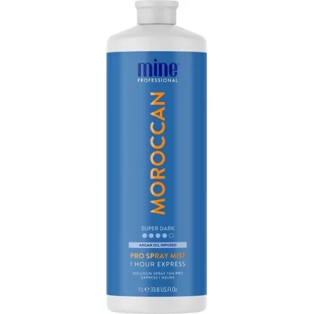 Samoopalovací nástřiková tekutina Moroccan Pro Spray Mist Minetan - 1000 ml