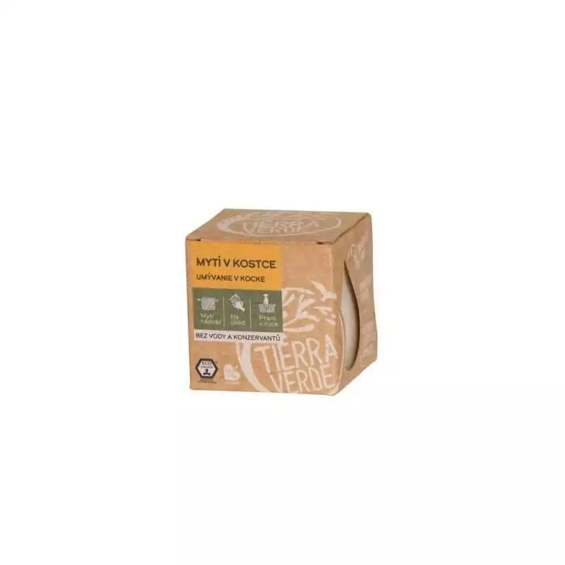 Multifunkční tuhé mýdlo "Mytí v kostce" Tierra Verde - 165 g Multifunkční tuhé mýdlo "Mytí v kostce" Tierra Verde - 165 g