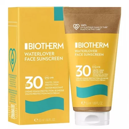 Pleťový krém na opalování SPF 30 Waterlover (Face Sunscreen) Biotherm - 50 ml