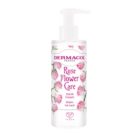 Krém na ruce s pumpičkou Růže Flower Care (Hand Cream) Dermacol - 150 ml