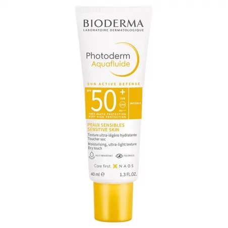 Matující ochranný krém na obličej Photoderm Aquafluid SPF 50+ Bioderma - 40 ml